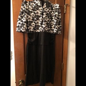 Rockabilly, Asian influenced wiggle dress 🖤